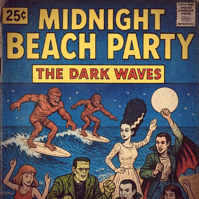 Midnight Beach Party cover art